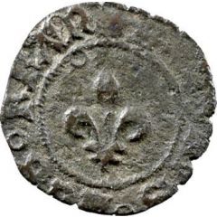 Obol - Charles VIII without quadrilobe