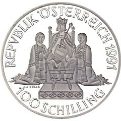 100 Schilling Rudolph I