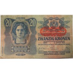 20 Kronen Second issue