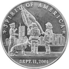 1 oz Silver - Land of the Free - Spirit of America