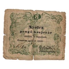 8 Kreuzers Komárom