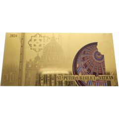 10 Dollars - St. Peter`s Basilica, Vatican