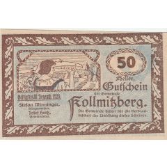 50 Heller Kollmitzberg