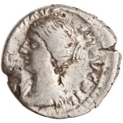 Denarius - Faustina the Younger CONCORDIA, Concordia