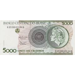 5000 Cruzeiros 3rd edition, Provisional issue
