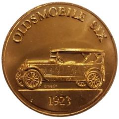 Franklin Mint - Collection of Antique Car Coins - Series 1 Oldsmobile Six