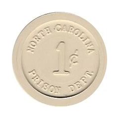 1 Cent - North Carolina Prison Dept.
