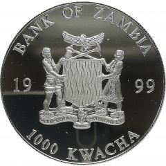 1000 Kwacha 100€ Note - reverse