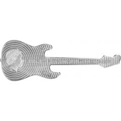 2 Dollars - Charles III Daphne Blue Fender Stratocaster