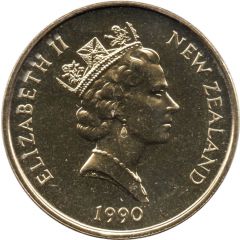 2 Dollars - Elizabeth II 3rd portrait