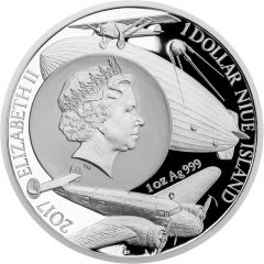 1 Dollar - Elizabeth II Sputnik 1