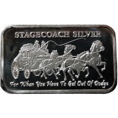 1 oz Silver Stagecoach Silver
