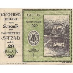 20 Heller Wachau - Spitz an der Donau