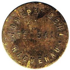 1 franc - Syndicat des entrepositaires de bières Joseph BEHL - HAGUENAU 67 [67]