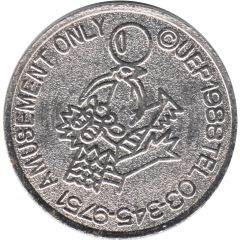 Token - UEP Amusement Token Lamborghini 1988