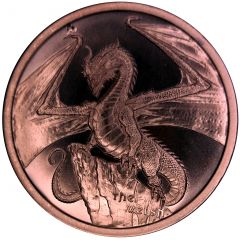 1 oz Copper World of Dragons - The Welsh