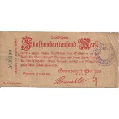 500 000 Mark Gewerbebank