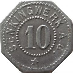 10 Pfennig - Hildesheim Senkingwerk A.G.