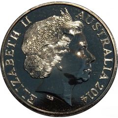 20 Cents - Elizabeth II 4th Portrait - Australian Comforts Fund