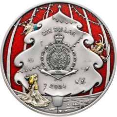 1 Dollar - Charles III Nutcracker