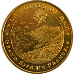 Tourist token - Monnaie de Paris - Plogoff - La pointe du Raz - Grand site de France
