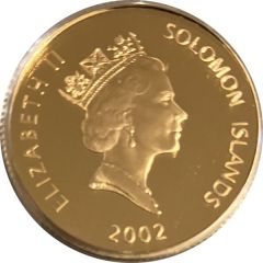 5 Dollars - Elizabeth II The Orb of England