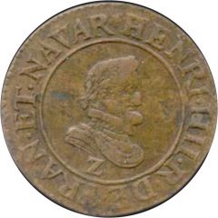 Double Tournois - Henri IV Dauphiné mint