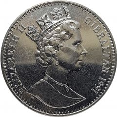 1 Crown - Elizabeth II Boxing