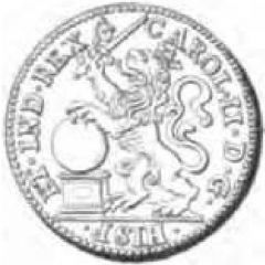 Sovereign `Lion d’Or` - Charles II