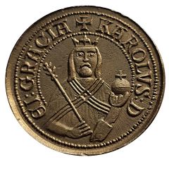 Oversize Replica - Goldgulden of Charles IV