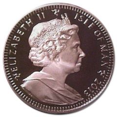 1 Crown - Elizabeth II St. Patrick, Silver Proof