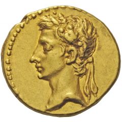 Aureus - Augustus FORT RED CAES AVG S P Q R