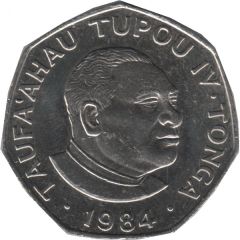 1 Pa`anga - Taufa`ahau Tupou IV Christmas