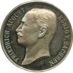 Medal - Friedrich August III - World War I