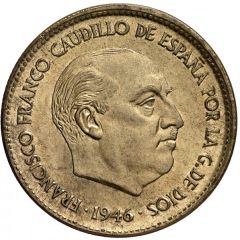 2.50 Pesetas - Francisco Franco