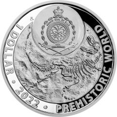 1 Dollar - Elizabeth II Pachycephalosaurus