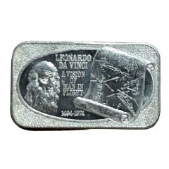 1 Ounce Silver - American Pacific Mint Leonardo Da Vinci