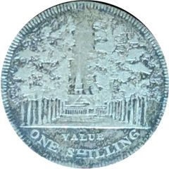 Token - 1 Shilling Cheltenham, Gloucestershire