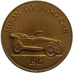 Franklin Mint - Collection of Antique Car Coins - Series 2 Moon Touring Car