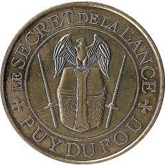 Monnaie de Paris Tourist Token - Puy du Fou Le secret de la lance