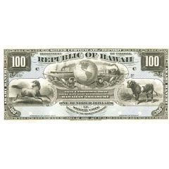 100 Dollars Silver Certificate of Deposit