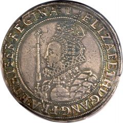 1/2 Crown - Elizabeth I 6th issue