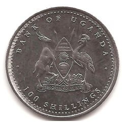 100 Shillings Rooster, steel