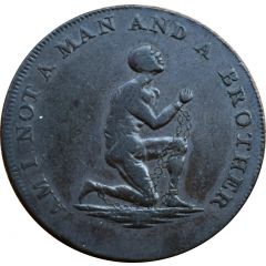 1/2 Penny Middlesex - Slave