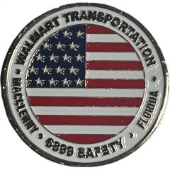 Challenge Coin - Walmart Transportation Distribution Center 6899 MacClenny, Florida