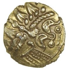 Gold ¼ Stater - Eastern North Thames Tring Wheel