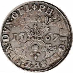 1 Daalder `Burgundian kruisrijksdaalder` - Philip II