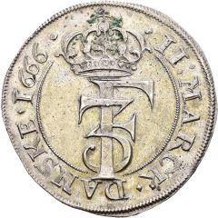 2 Mark - Frederik III
