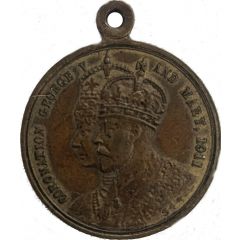 Medal - Coronation of King George V and Queen Mary