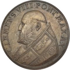 Medal - Clement VIII Salva nos domine